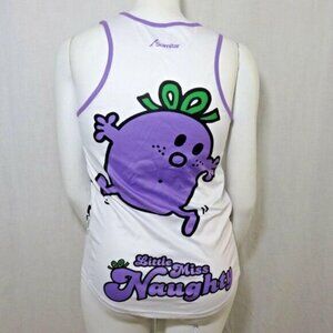Scimitar Little Miss Naughty M Purple White Running Cycling Jersey